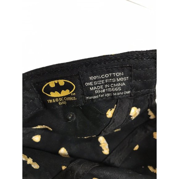 Batman All Over Print Black Camper Adjustable Hat - Picture 8 of 8